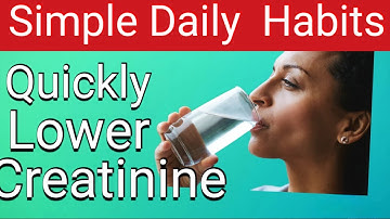 How To Lower Creatinine  Levels Fast To AVOID Kidney Failure And DIALYSIS