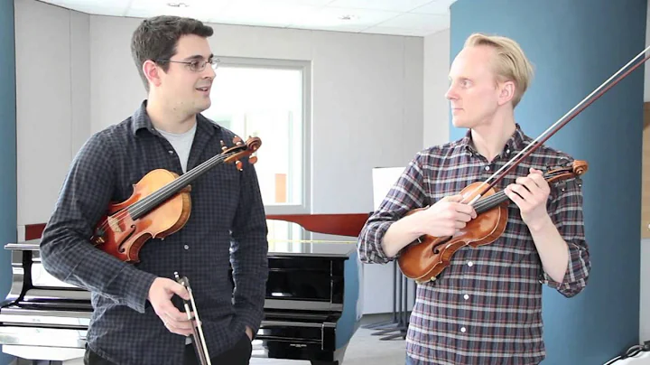 Strings and Serenades: Dale Barltrop & Nicholas Wright talk Bach's Concerto for Two Violins