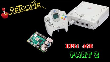 RaspberryPi 4 4Gb Retropie SUPREME TEAM Dreamcast pt2