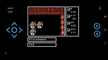 Final Fantasy I Restored - Piscodemon Fight Level 6