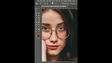 change glasses colour in photoshop 2022