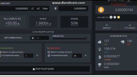 Bitsler.com Exploit Script $747 in 6 minutes 100% wins 0% loses ...14