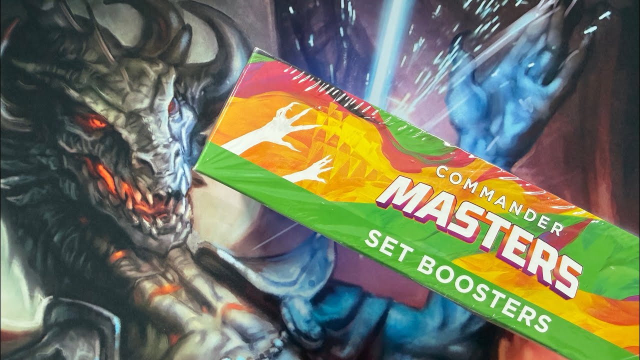 マジック：ザ・ギャザリング コマンダー マスターズ Commander Masters Set Box Opening - One for Me and It's a Banger