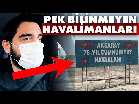 Türkiye&rsquo;nin Bilinmeyen Havalimanları!
