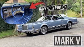 LINCOLN CONTINENTAL MARK V GIVENCHY EDITION: a síntese do requinte | Garagem do Bellote TV