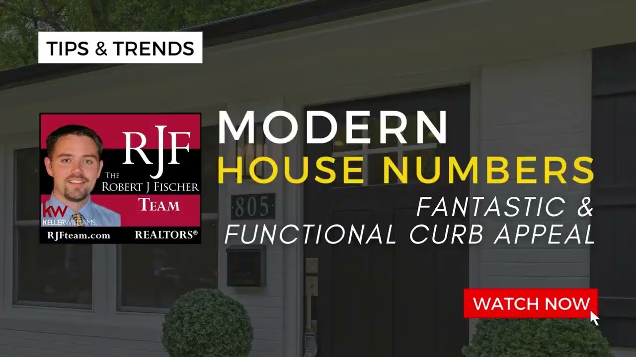 Home Address Sign Ideas | Address Numbers Ideas | Modern House Numbers | Curb Appeal Ideas