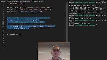 Accumulators - Parallel lists