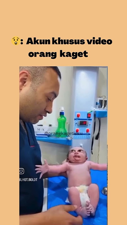 Momen Kocak! Bayi Baru Lahir Diprank Dokter, 'Kaget LEK!!!' 😂👶