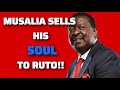 Musalia Mudavadi dissolves ANC, sells it to Ruto. #publicopinion #Ruto #kenya #ANC #uda