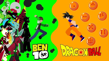 🔥Ben 10 vs Goku🔥/ episode 1 /stick nodes