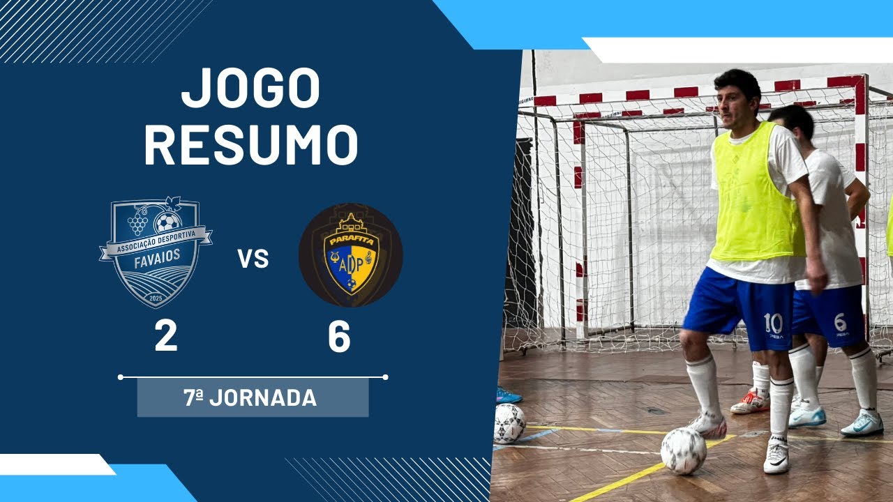 Resumo Jogo AD Favaios VS AD Parafita 7ª Jornada da Liga Inatel 2025/2026