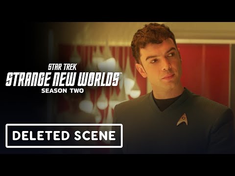 Star Trek: Strange New Worlds: Season 2 Exclusive Deleted Scene (2023) Ethan Peck, Rebecca Romijn