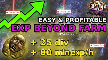 [PoE 3.27] Easy, cheap and fun BEYOND FARM *80 mln exp/h*