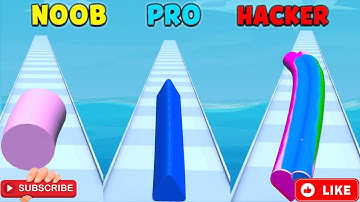 NOOB vs PRO vs HACKER In Handmade Candy Run #handmadecandyrun #games #memes
