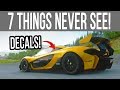 Forza Horizon 4 - 7 Things We Will NEVER See In the Game!