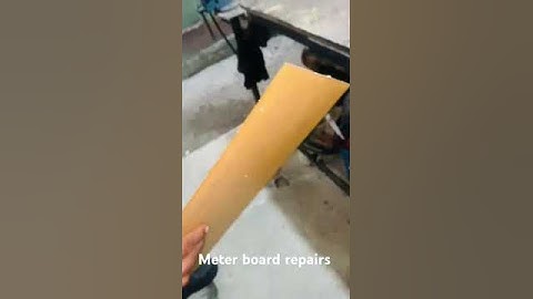car meterboard repairing
