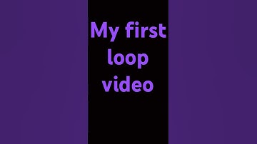 My first loop video #youtubeshorts