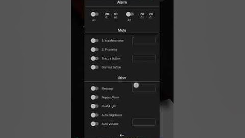 [TASKER] [PROJECT] Night Clock - Setup