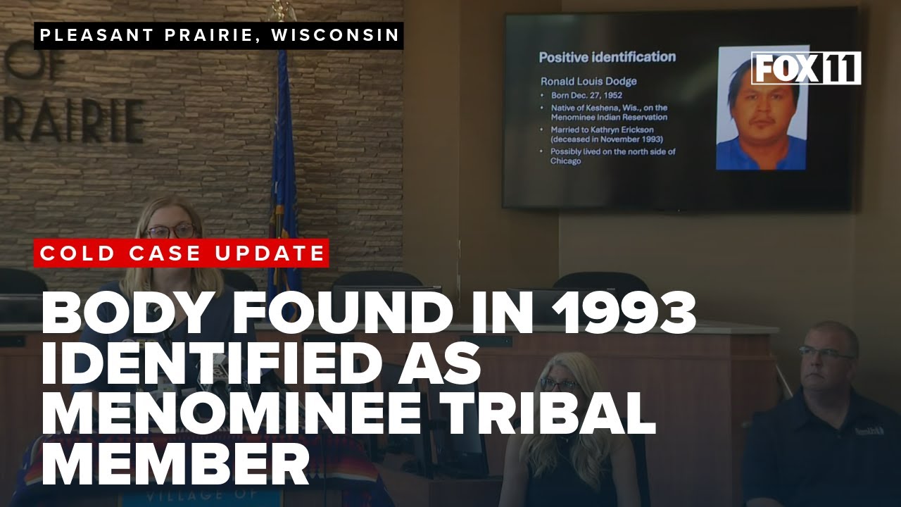 Cold case murder victim identified as Menominee tribal member - YouTube