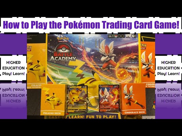 Pokemon Card Battle How to Play - Easy to Learn Tutorial 