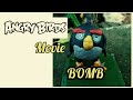 Angry bird movie bomb clay model malayalam