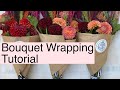 How To Wrap A Bouquet | PepperHarrow Farm