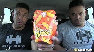 Eating Burger King's Mac n' Cheetos | Food Review | @hodgetwins