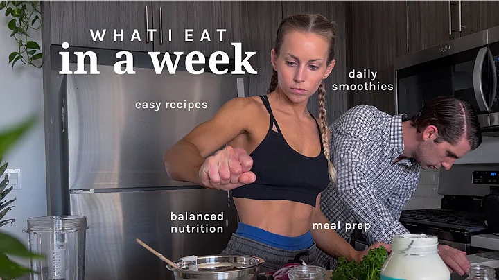 A WEEK OF HEALTHY MEALS - cooking for 2 (plant bas...