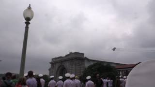 USNA Class 2017 Commission Week Blue Angels rehearsal