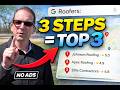 How Roofers Rank Top 3 on Google (3-Step System for 2026)