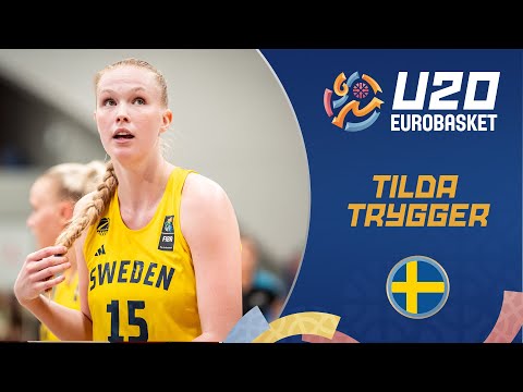 Tilda Trygger 🇸🇪 | Full Highlights | FIBA U20 Women's EuroBasket 2025