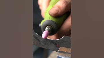 How To Restore a Rusty Knife #shorts #shortvideo #youtubeshorts