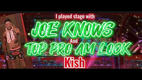 JOE KNOWS picked me up to run STAGE with TOP PRO AM LOCK Kish | NBA 2k23 |