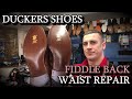 Trickers Fiddle Waist Boots Leather Sole Repair | JR Leather | Blind Stitched Chelsea Boots