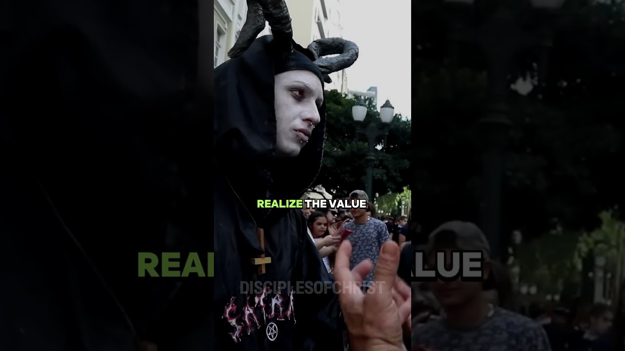 Watch This SATANIST Get Touched By The HOLY SPIRIT Amen Jesus God