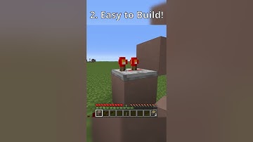 Best Redstone Clock #cheap #easy #minecraft #tutorial #redstone #shorts