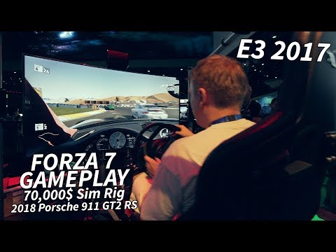 Forza 7 – Gameplay on a 70,000$ rig – 2018 Porsche 911 GT2 RS – E3 2017 by Tanel