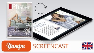 Screencast - Updating an existing online magazine
