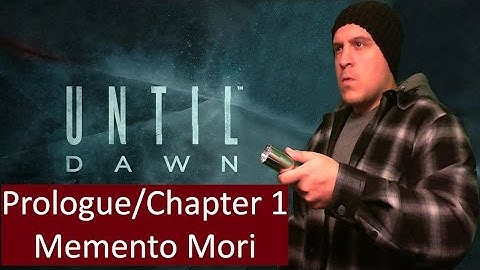 Until Dawn Gameplay Walkthrough - Prologue/Chapter 1 (PS4 Let