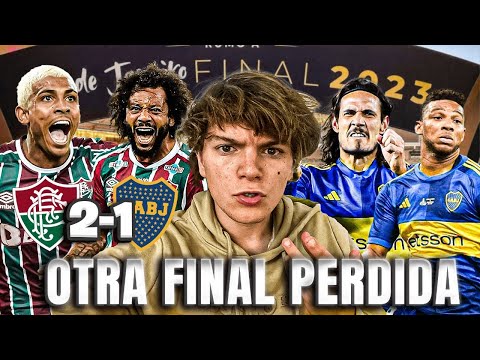BOCA PERDIÓ LA FINAL DE LA COPA LIBERTADORES VS FLUMINENSE // CAVANI ESTUVO A LA ALTURA?