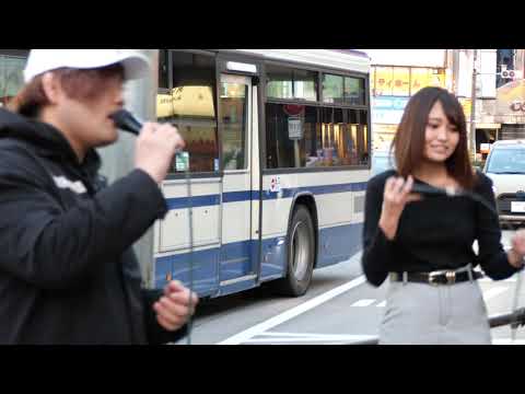 ゆたぼん姉 あっちゃん＆ＭASAyA cover『みかんハート / C＆K』金山駅路上ライブ