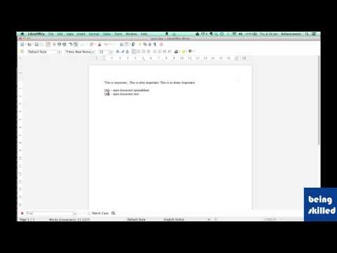 How to convert ods odt odp into doc xls ppt in Libreoffice