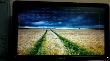 Background image in grub boot screen‎