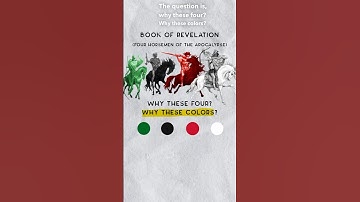 The Four Horsemen Bible Prophecy 😮 Decoding Their meaning #bible #prophecy