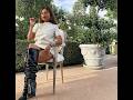 Striking glossy leather thigh-high boots with oversized sweater winter café style guide #boots 