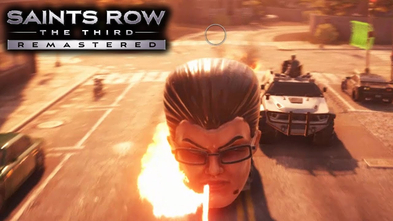 セインツロウ3リマスター ギャットモービルでカーチェイス クローズセインツロウ実況 Youtube