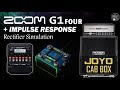 ZOOM G1 Four vs IMPULSE RESPONSE / Cab Box.