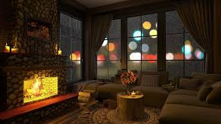Cozy Atmosphere: Relaxing Rain Sound and Soft Piano Music