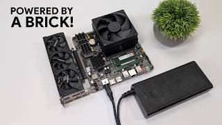 This Weird Aliexpress Motherboard Runs An Rtx 5060 Off A Power Brick