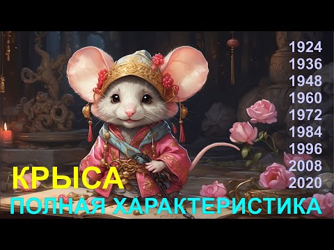 ⚜ Полная характеристика рожденных в год 🐭 Крысы ⚜